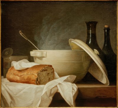 The White Soup Tureen by Anne Vallayer Coster