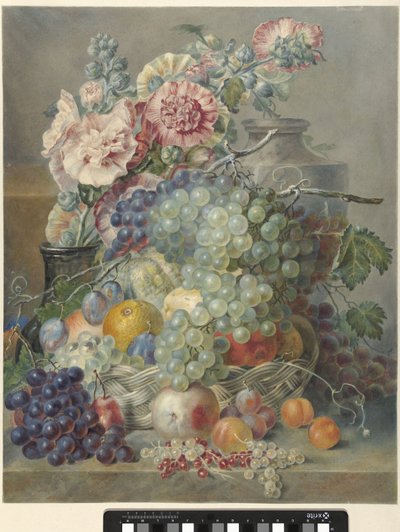 Still Life with Fruits and Flowers by Annette Reijerman