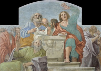 Apostles Around the Empty Sepulchre, 1604-1607 by Annibale Carracci