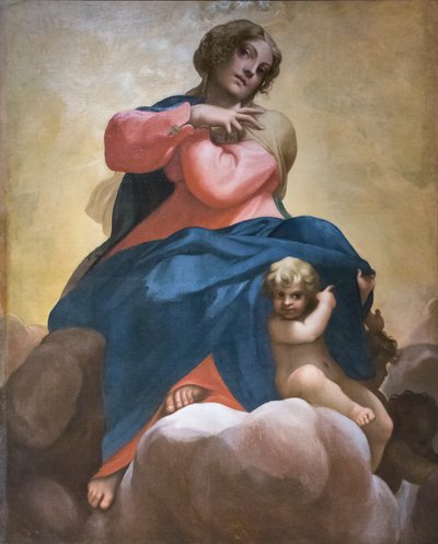 Coronation of the Virgin by Annibale Carracci