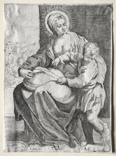 Madonna with the White Raven by Annibale Carracci