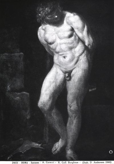 Samson by Annibale Carracci