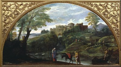 The Flight into Egypt by Annibale Carracci