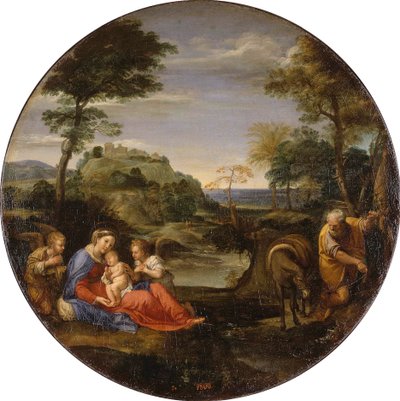 The Holy Family by Annibale Carracci