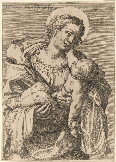 The Madonna and Child with an Apple by Annibale Carracci