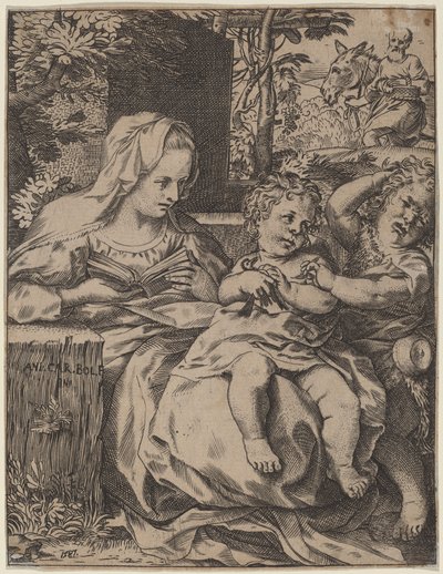 The Madonna of the Swallow by Annibale Carracci