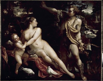 Venus and Adonis by Annibale Carracci