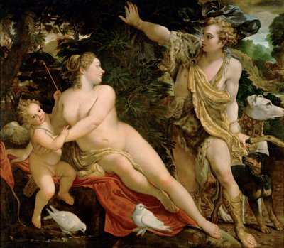 Venus and Adonis by Annibale Carracci