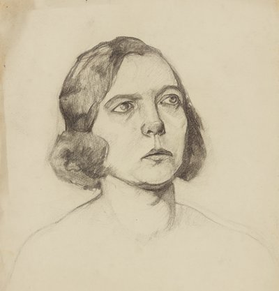 Portrait of a Lady - Recto by Anny Dollschein