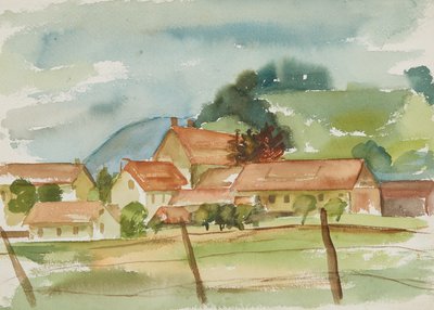Glass Factory at Calvary Hill by Anny Dollschein
