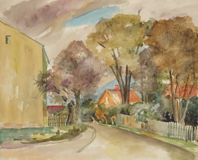 Autumn Street by Anny Dollschein