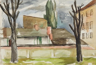 Backyard by Anny Dollschein