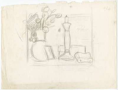 Still Life - Sketch by Anny Dollschein
