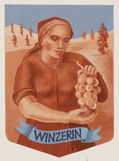 Female Winemaker by Anny Dollschein