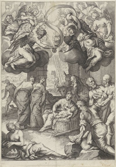 Adoration of the Shepherds by Anonymous