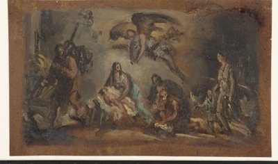 Adoration of the Shepherds by Anonymous