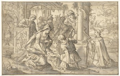 Adoration of the Shepherds by Anonymous