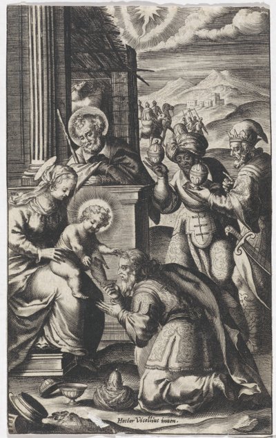 Adoration of the Kings by Anonymous