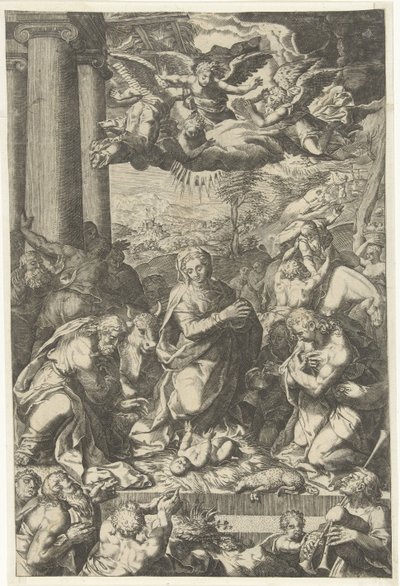 Adoration of the Shepherds by Anonymous