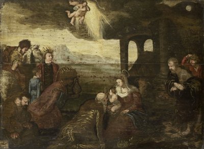 Adoration of the Magi by Anonymous