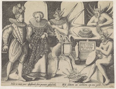Allegory of the Ruff as Devil