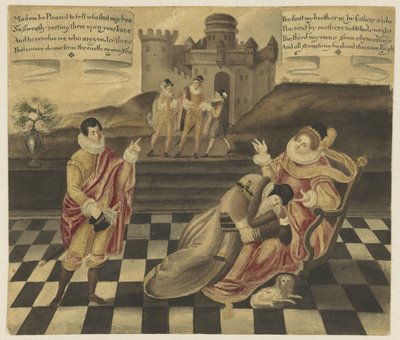 Allegorical Group Portrait by Anonymous