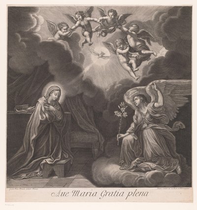 Annunciation (Ave Maria Gratia plena) by Anonymous