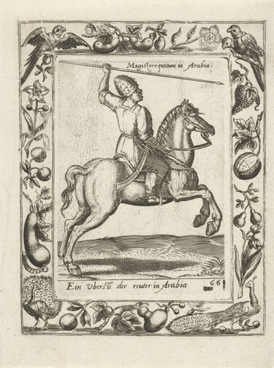 Arab Chief on Horseback by Anonymous