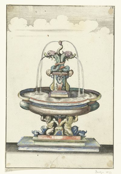 Basin with Four Lobes by Anonymous