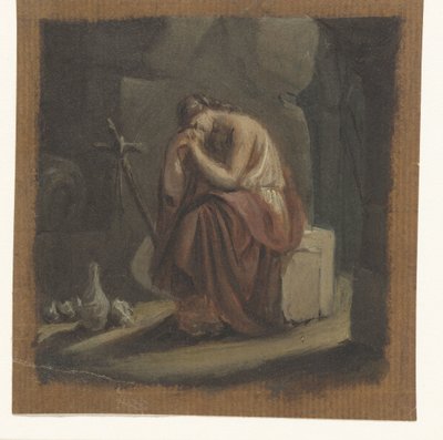 Penitent Mary Magdalene by Anonymous