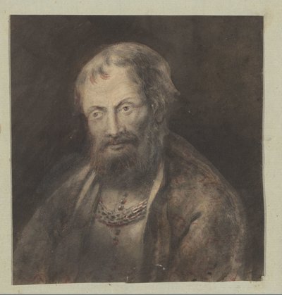Bust of a Man with Necklace by Anonymous
