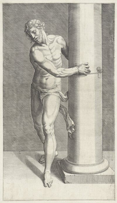 Christ at the Column (Scourging of Christ) by Anonymous