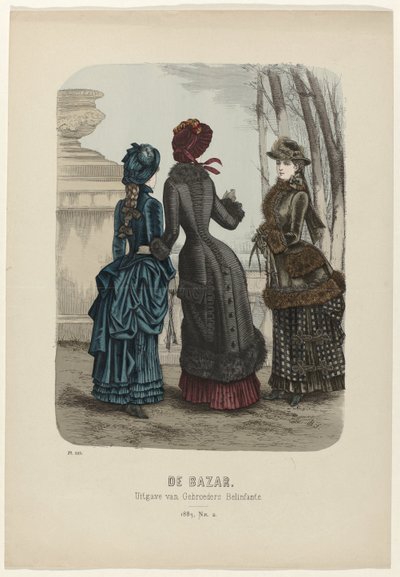 The Bazaar, 1883, No. 2, Pl. 525 by Anonymous