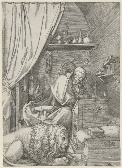Saint Jerome in His Study by Anonymous