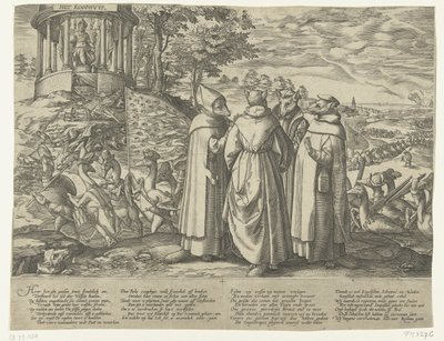 The Geese Chase Away the Foxes, ca. 1572 by Anonymous