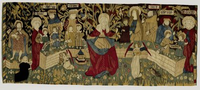 The Holy Kinship (antependium) by Anonymous