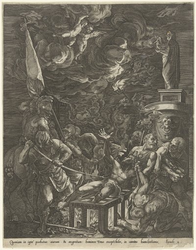 The Martyrdom of St. Lawrence by Anonymous