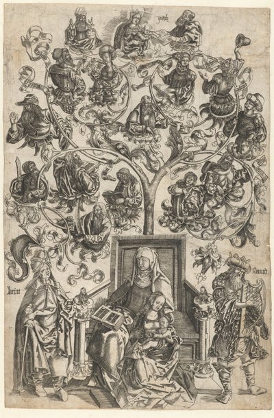 The Family Tree of Mary by Anonymous