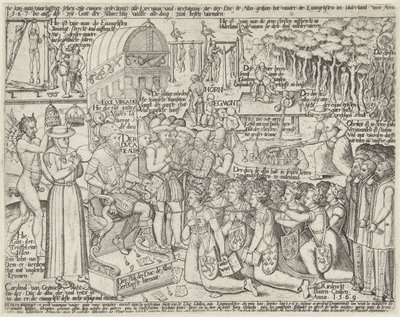 The Throne of the Duke of Alva, 1569 by Anonymous