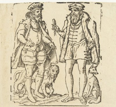A Nobleman and a Statesman by Anonymous