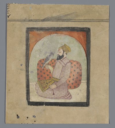 A Hindu Man with a Hawk by Anonymous