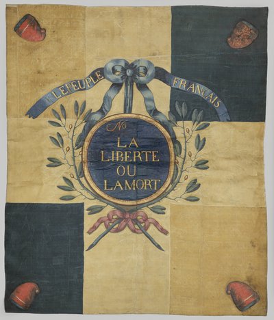 French Army Banner by Anonymous
