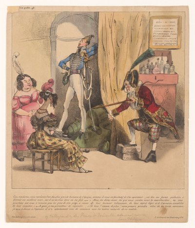 French Caricature by Anonymous