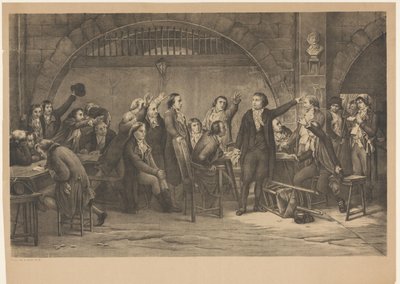 Arrest of the Girondins 1793 by Anonymous