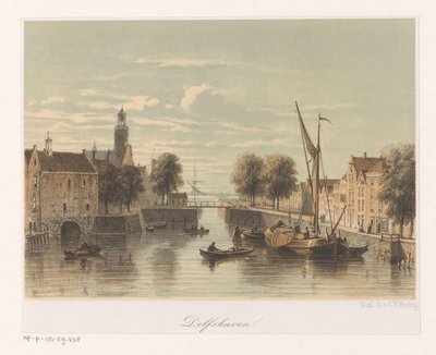 View of Delfshaven by Anonymous