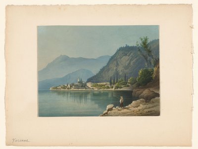 View of Varenna on Lake Como by Anonymous