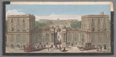 View of the Front of a Palace by Anonymous