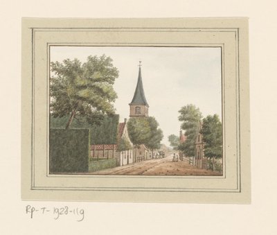 View of the village Heemskerk by Anonymous