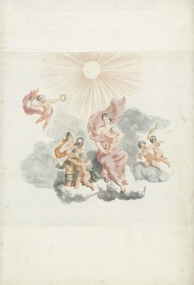 Hercules Being Nursed by Juno by Anonymous