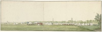 The Flying Army of the Patriots, Near Delft by Anonymous